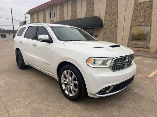 Vice White Tri-Coat Pearl 2017 Dodge Durango Citadel