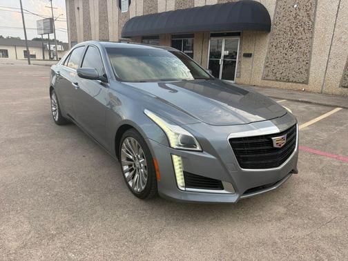 Grey 2018 Cadillac CTS 2.0L Turbo Luxury