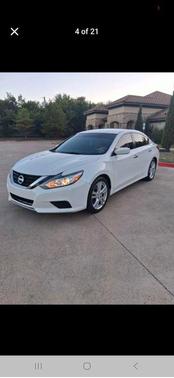 White 2016 Nissan Altima 2.5 S