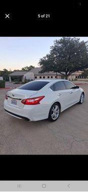 White 2016 Nissan Altima 2.5 S