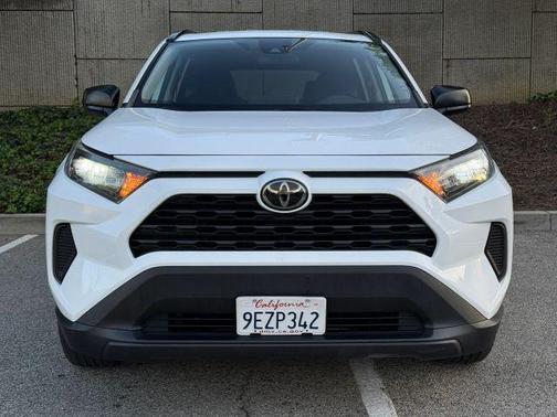White 2021 Toyota RAV4 LE