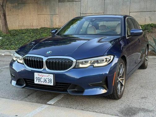 Blue 2019 BMW 330 i
