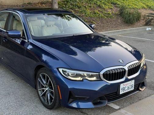 Blue 2019 BMW 330 i