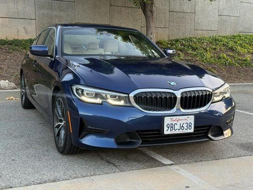 Blue 2019 BMW 330 i