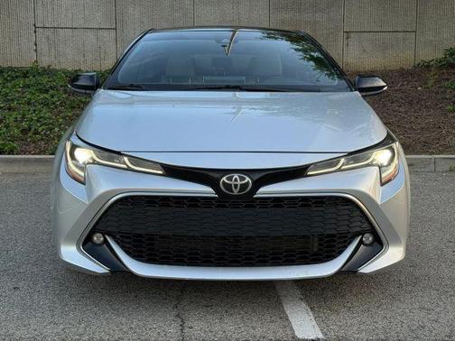 Silver 2021 Toyota Corolla Hatchback XSE