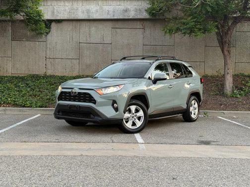 Green 2019 Toyota RAV4 XLE