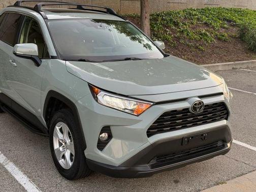 Green 2019 Toyota RAV4 XLE