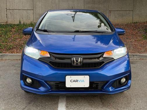 Blue 2018 Honda Fit EX-L