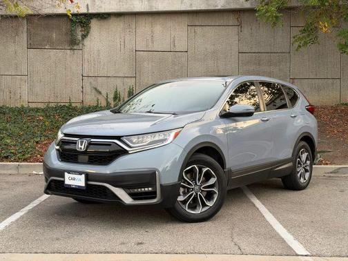 Gray 2022 Honda CR-V Hybrid EX
