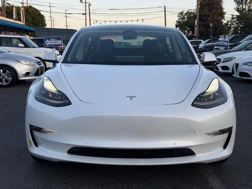 White 2022 Tesla Model 3 Long Range