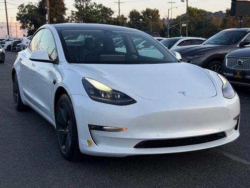 White 2022 Tesla Model 3 Long Range