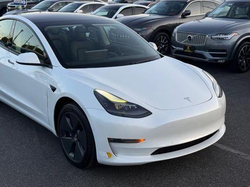 White 2022 Tesla Model 3 Long Range