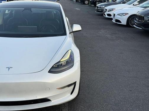 White 2022 Tesla Model 3 Long Range