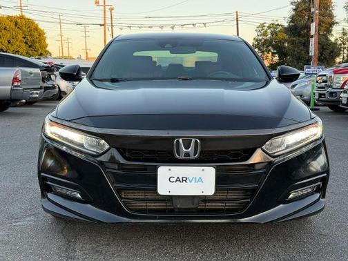 Black 2018 Honda Accord Sport