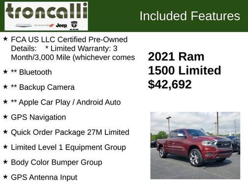 2021 RAM 1500 Limited