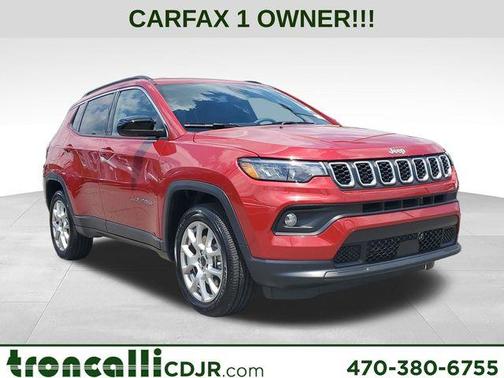 Red 2025 Jeep Compass Latitude