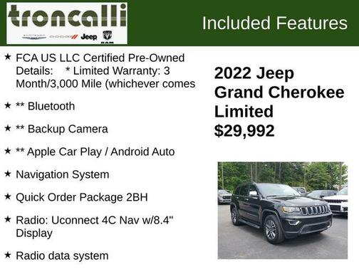 2022 Jeep Grand Cherokee WK Limited