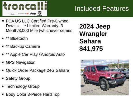 2024 Jeep Wrangler Sahara