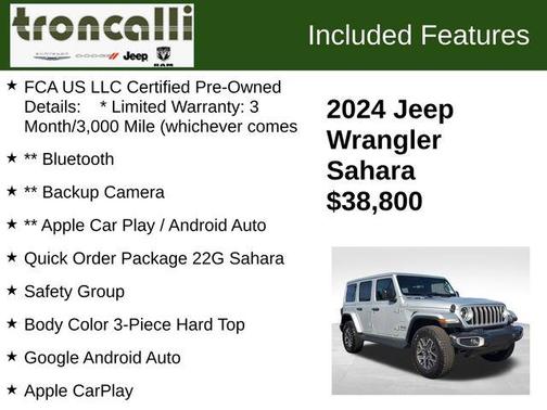 2024 Jeep Wrangler Sahara