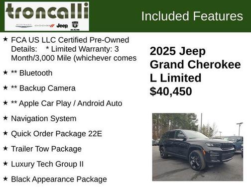 2025 Jeep Grand Cherokee L Limited