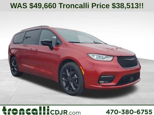 Red 2026 Chrysler Pacifica Select