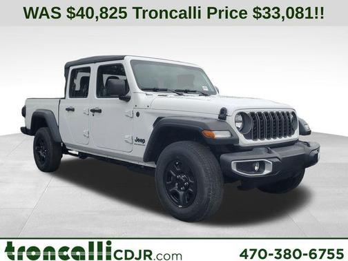 Bright White Clearcoat 2026 Jeep Gladiator Sport