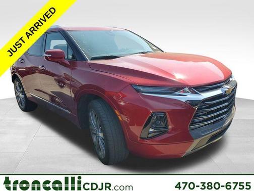 Cherry Red Tintcoat 2021 Chevrolet Blazer Premier