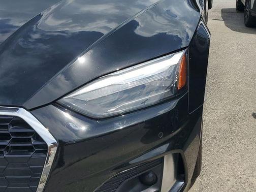 Brilliant Black 2022 Audi A5 40 Premium