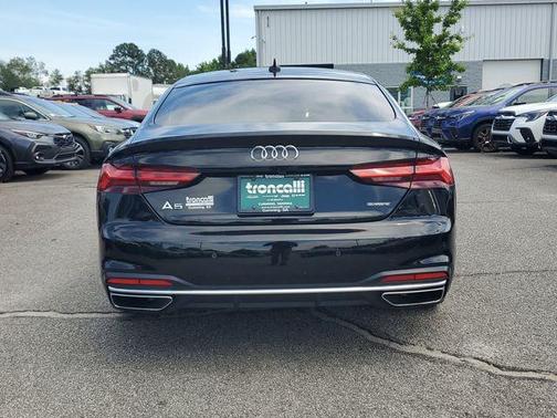 Brilliant Black 2022 Audi A5 40 Premium
