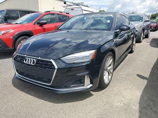 Brilliant Black 2022 Audi A5 40 Premium