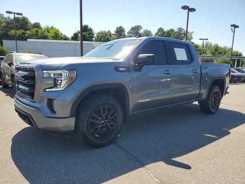 Steel Metallic 2021 GMC Sierra 1500 Elevation