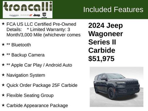 Diamond Black 2024 Jeep Wagoneer Series II