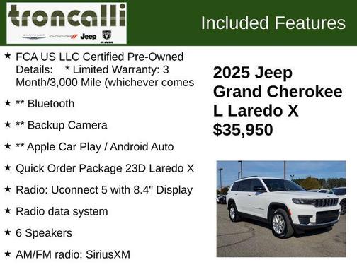 2025 Jeep Grand Cherokee L Laredo