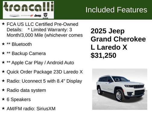 2025 Jeep Grand Cherokee L Laredo