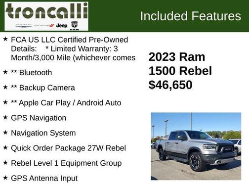 2023 RAM 1500 Rebel