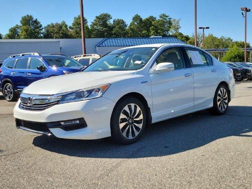 White Orchid 2017 Honda Accord Hybrid Base