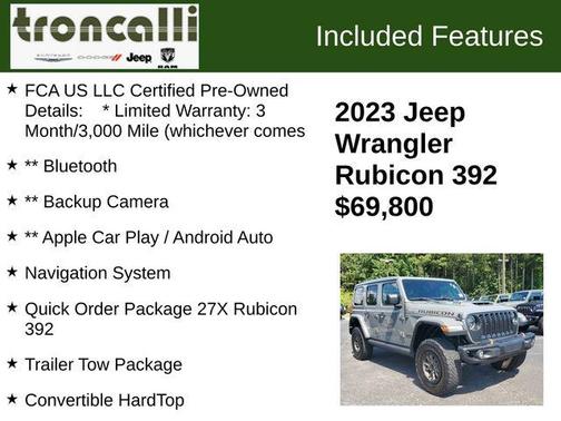 2023 Jeep Wrangler Rubicon 392