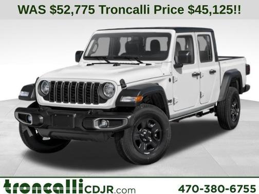 Black Clearcoat 2026 Jeep Gladiator Sport