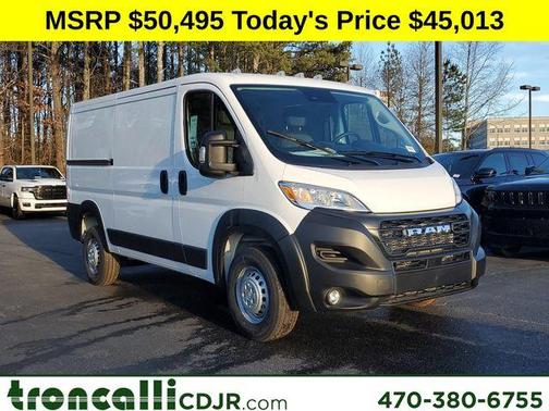 2025 RAM ProMaster 1500 Low Roof