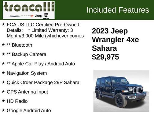 2023 Jeep Wrangler 4xe Sahara