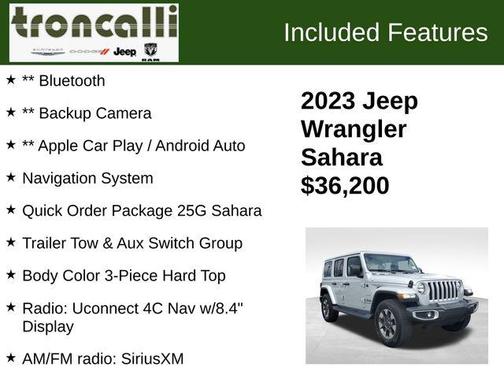 2023 Jeep Wrangler Sahara
