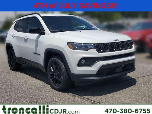 Bright White Clearcoat 2026 Jeep Compass Latitude
