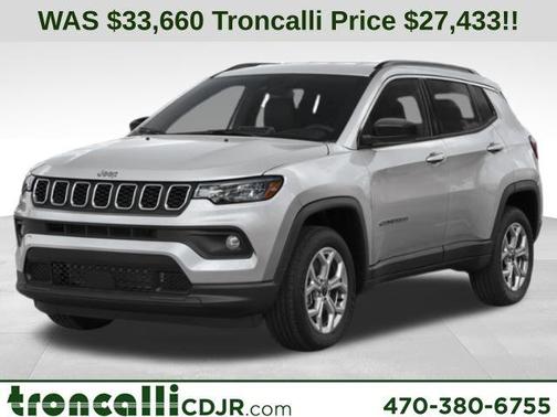 Bright White Clearcoat 2026 Jeep Compass Latitude