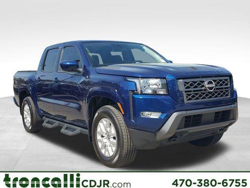 Deep Blue Pearl 2023 Nissan Frontier SV