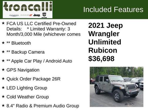 2021 Jeep Wrangler Unlimited Rubicon