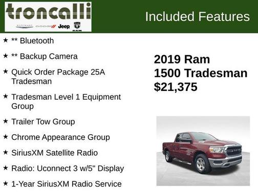 2019 RAM 1500 Tradesman