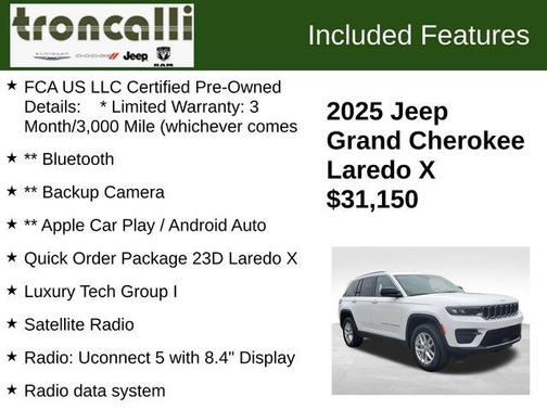 2025 Jeep Grand Cherokee Laredo