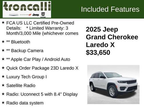 2025 Jeep Grand Cherokee Laredo