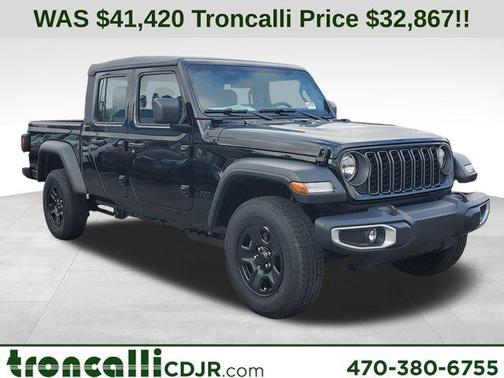 Black Clearcoat 2026 Jeep Gladiator Sport