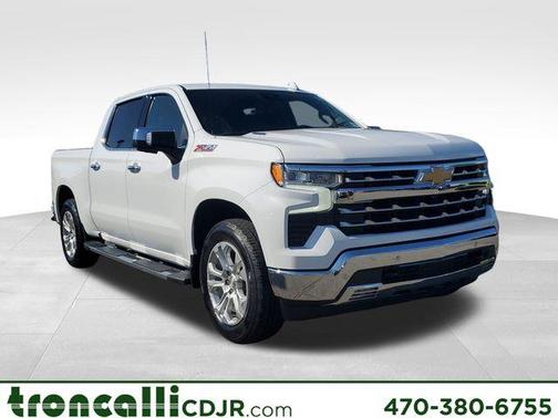 Summit White 2022 Chevrolet Silverado 1500 LTZ